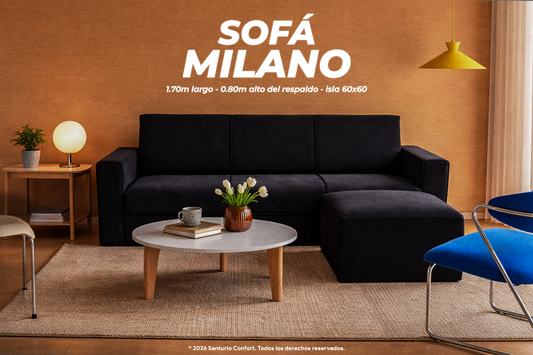 Sofá Milano + Isla